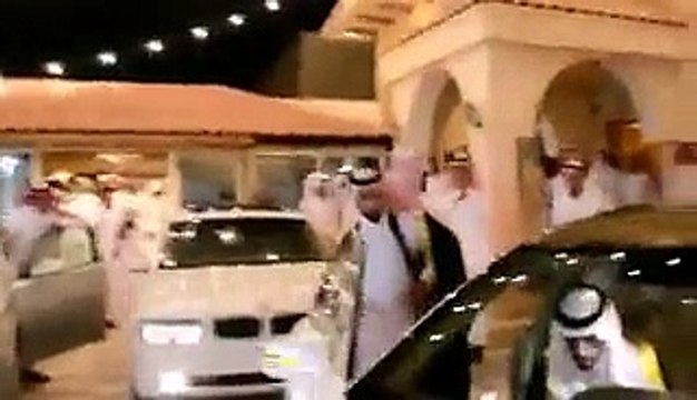 Arab Celebration wedding with Guns Firing