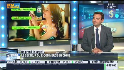 On prend le large: "15% du commerce global en Chine est opéré par le numérique", Vincent Fourcaut - 25/11