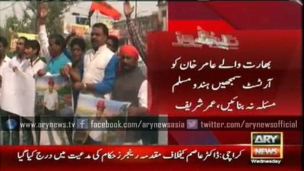 Umer Shareef speaks in favor of Aamir Khan