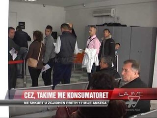 CEZ takime me konsumatoret - News, Lajme - Vizion Plus