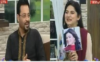 Amir Liaquat & Sanam Making Fun Of Mehwish Hayat -