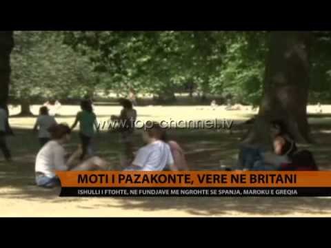 Verë në Britani, moti i pazakontë - Top Channel Albania - News - Lajme