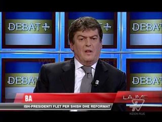 Topi në "Debat Plus", flet për SHISH e reformat - News, Lajme - Vizion Plus