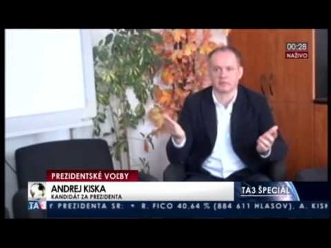 ZGJEDHJET PRESIDENCIALE SLLOVAKI,FITON ANDREJ KISKA DHE DEKLARON SE DO NJOHE KOSOVEN LAJM