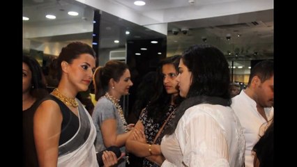 Mandira Bedi,Kabir Khan At Miraki Collection For Gehna Jewellers