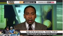 ESPN First Take - Philadelphia Eagles vs Detroit Lions   Who Wins