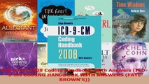Download  ICD9CM 2008 Coding Handbook With Answers ICD9CM CODING HANDBOOK WITH ANSWERS FAYE Ebook Free