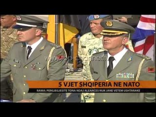 5-vjetori i pranimit në NATO - Top Channel Albania - News - Lajme