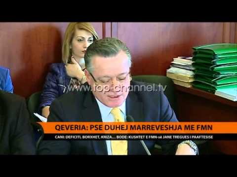 Qeveria: Ja pse duhet marreveshja me FMN - Top Channel Albania - News - Lajme