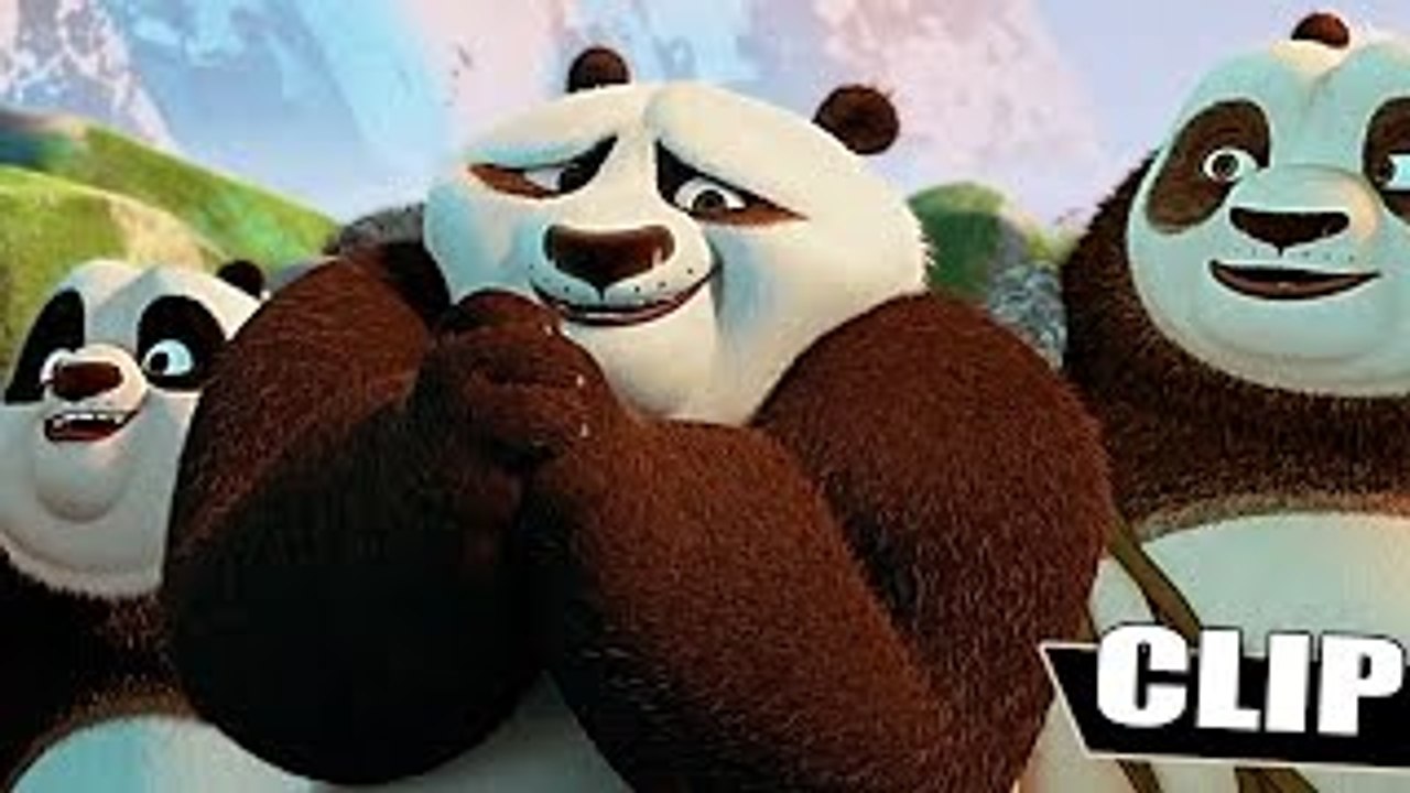 KUNG FU PANDA 3 Movie CLIP "The Secret Panda Village"