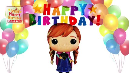 Frozen Elsa Sings Happy Birthday Song Greetings - Frozen Theme Party Celebration