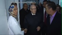 Tunisian president visits victims of bus attack