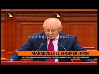 Marrëveshja Shqipëri-FMN - Top Channel Albania - News - Lajme