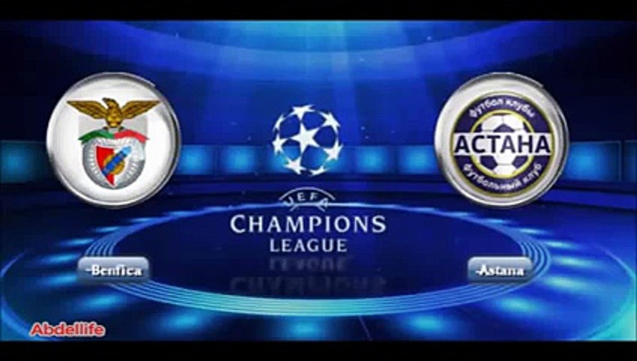 FC Astana vs SL Benfica 2-2 All Goals & Highlights 25-11-2015