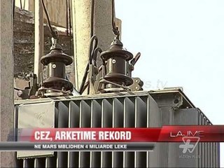 CEZ, arkëtime rekord - News, Lajme - Vizion Plus