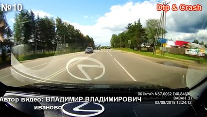 Видео аварии дтп происшествия за сегодня 5 августа 2015 Car Crash Compilation august