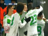 اهداف مباراة ( سسكا موسكو 0-2 فولفسبورج  ) دورى ابطال اوروبا