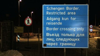 Freedom is a bike, for migrants crossing Arctic border