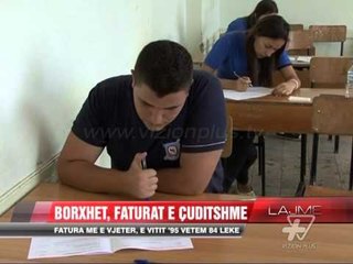 Faturat e çuditshme të borxheve - News, Lajme - Vizion Plus