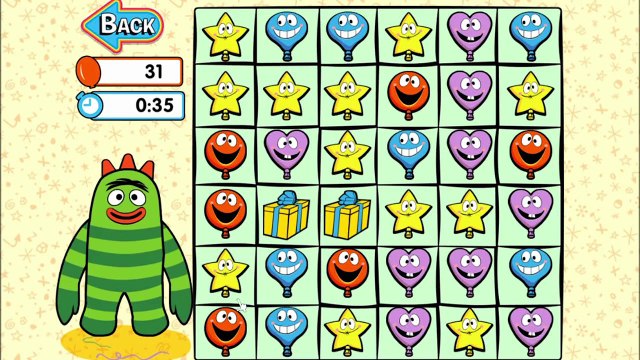 Yo Gabba Gabba Birthday Party top app demos for kids Philip