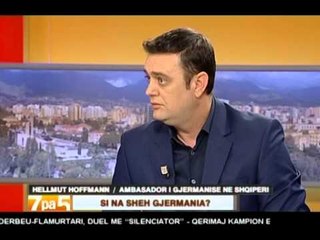 STATUSI DHE GJERMANIA AMBASADORI HOFFMANN NE "7 PA 5" PERGJIGJE POZITIVE NE QERSHOR LAJM