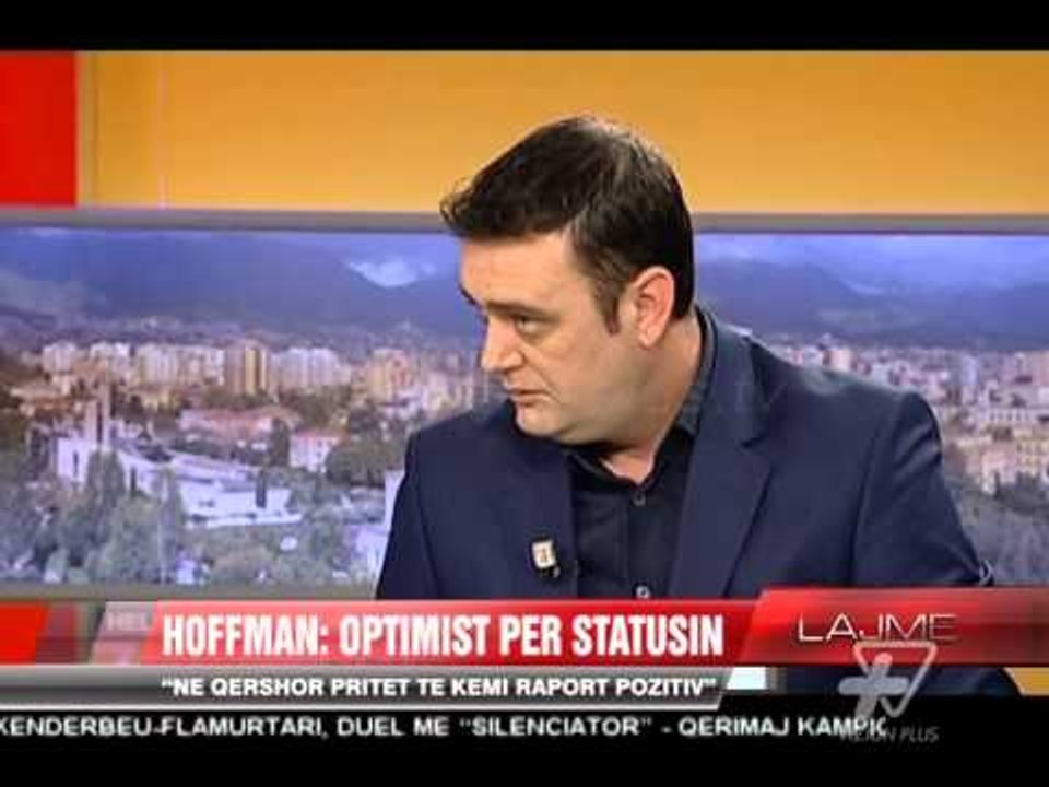 Ambasadori gjerman Hoffman: Optimist për statusin - News, Lajme - Vizion Plus
