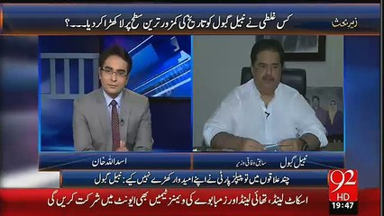 PTI Ka Har Members Khud Ko Imran Khan Samajhta Hai-Nabil Gabol