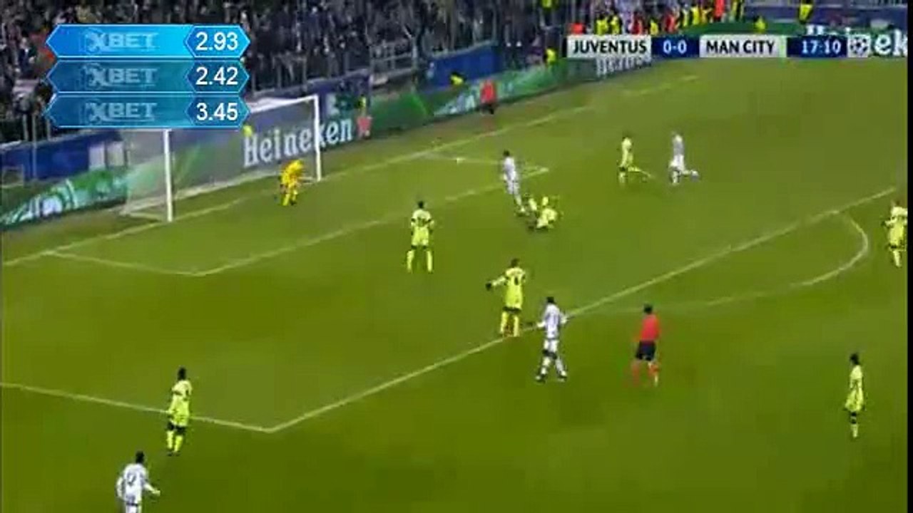MArio Mandzukic 1-0 _ Juventus v. Manchester City 25.11.2015 HD