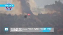 Rescued Russian pilot: Turkey shot with no warning