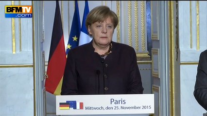 Angela Merkel: "Nous serons plus forts que la terreur"