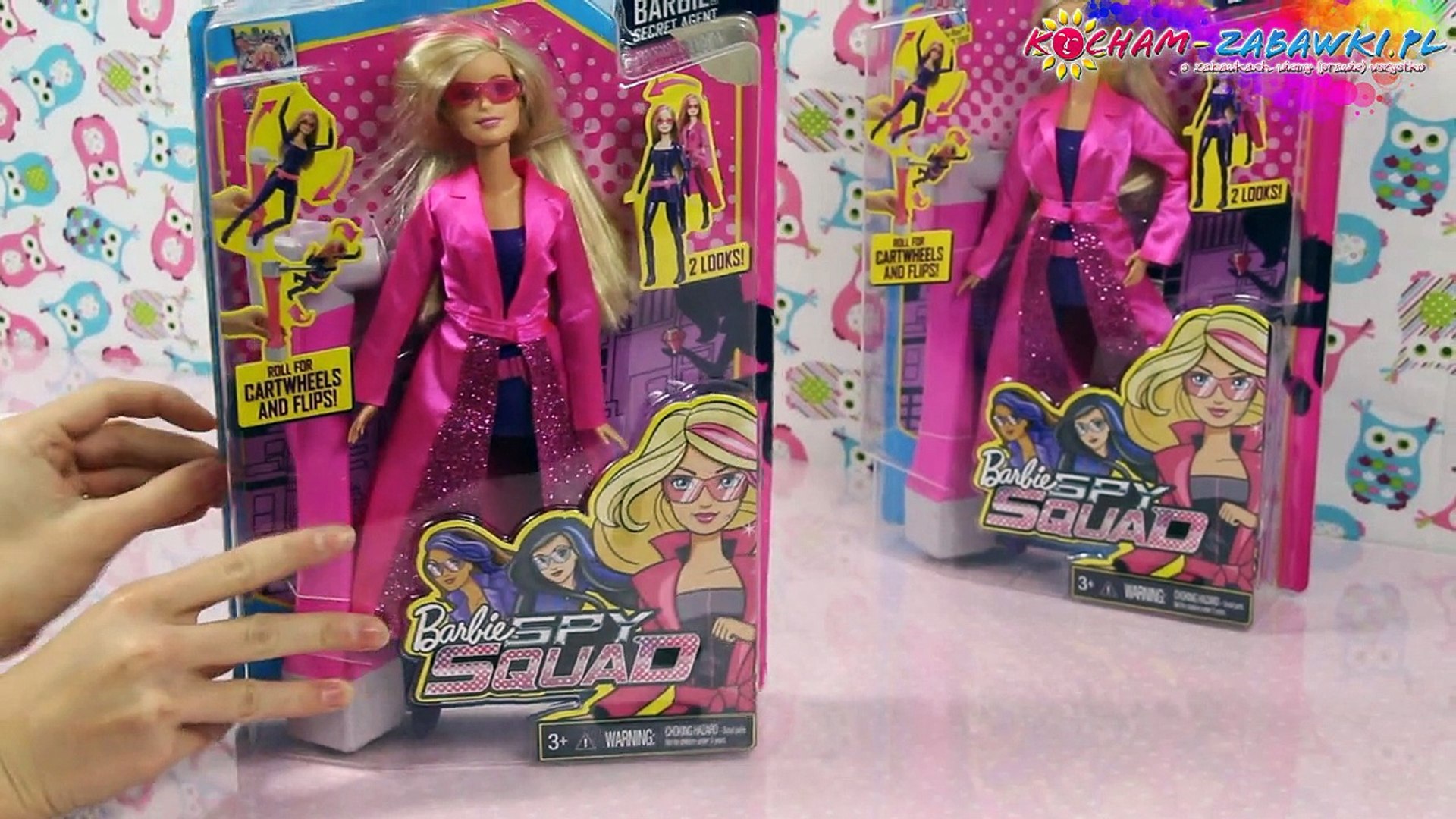 Barbie Spy Squad - Barbie Secret Agent Doll / Barbie Tajna Agentka - DHF17  - Recenzja - video Dailymotion