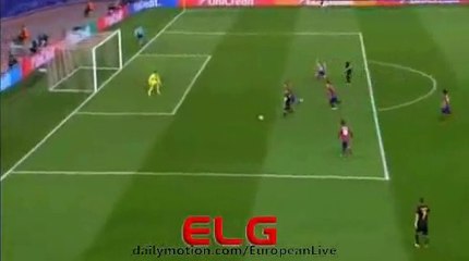 Sneijder Amazing Curve SHOT | Atletico v. Galatasaray 11/25/2015
