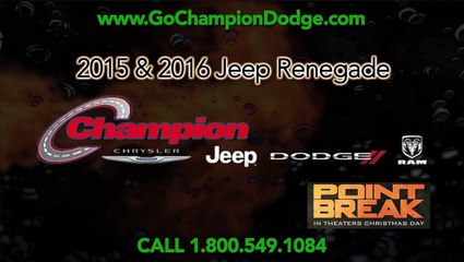 JEEP RENEGADE "Point Break" Commercial - Torrance, Huntington Beach, West Covina CA - BLACK FRIDAY SALE - 800.549.1084