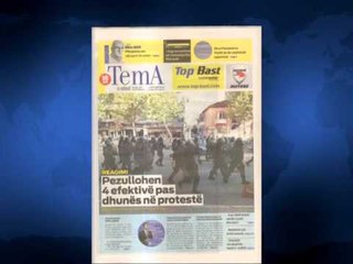 SHTYPI I DITES TITUJT KRYESORE TE FAQEVE TE PARA TE GAZETAVE SHQIPTARE E HENE 14 PRILL 2014