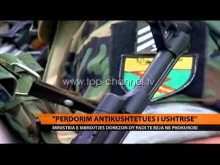 "Përdorim anti-kushtetues i ushtrisë" - Top Channel Albania - News - Lajme