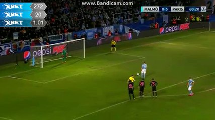 Malmö FF - Paris Saint-Germain 0-3 Missed penalty