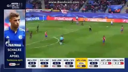 Goal Griezmann A Atl Madrid 2-0 Galatasaray