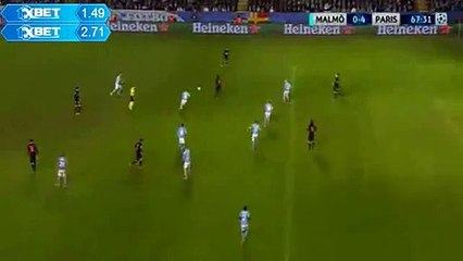 0-4 Ángel Di Maria Second Goal - Malmö v. Paris SG 25.11.2015 HD