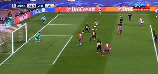 Antoine Griezmann Goal - Atl. Madrid 2 - 0 Galatasaray 25.11.2015