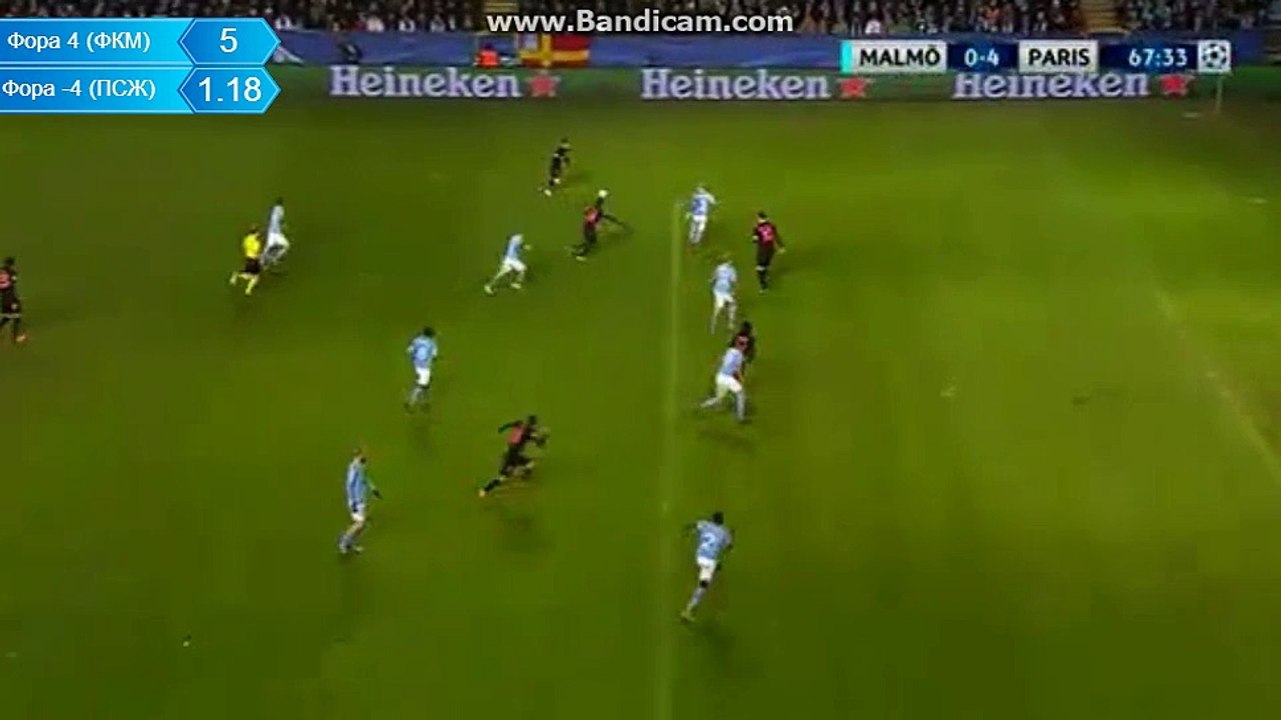 Malmö FF - Paris St. Germain 0-4 Di Maria