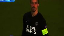 Zlatan Ibrahimović Goal - Malmö vs PSG 0-3 25⁄11⁄2015