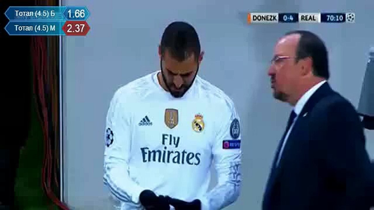 0-4 Cristiano Ronaldo Second Goal - Shakhtar Donetsk v. Real Madrid 25.11.2015 HD