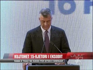Kujtohet 15-vjetori i eksodit - News, Lajme - Vizion Plus