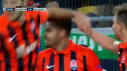 Dentinho AMAZING  GOAL 2-4 - Shakhtar Donetsk vs Real Madrid - 25/11/2015 - HD