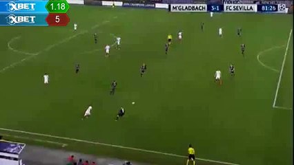 3-1 Coke Fantastic Chip Shot Goal _ Mönchengladbach v. Sevilla 25.11.2015 HD