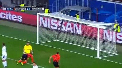 Alex Teixeira FANTASTIC GOAL 3-4 - Shakhtar Donetsk vs Real Madrid - 25/11/2015