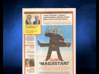 SHTYPI I DITES TITUJT KRYESORE TE FAQEVE TE PARA TE GAZETAVE SHQIPTARE E PREMTE 18 PRILL 2014