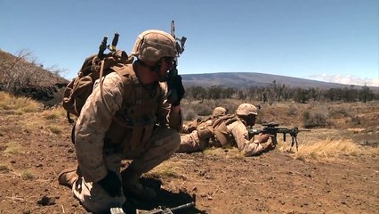 3 3 Marines Platoon Attack RIMPAC 2014