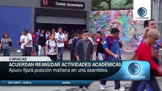 Luego de más de 50 días sin clases acordaron reanudación de actividades académicas