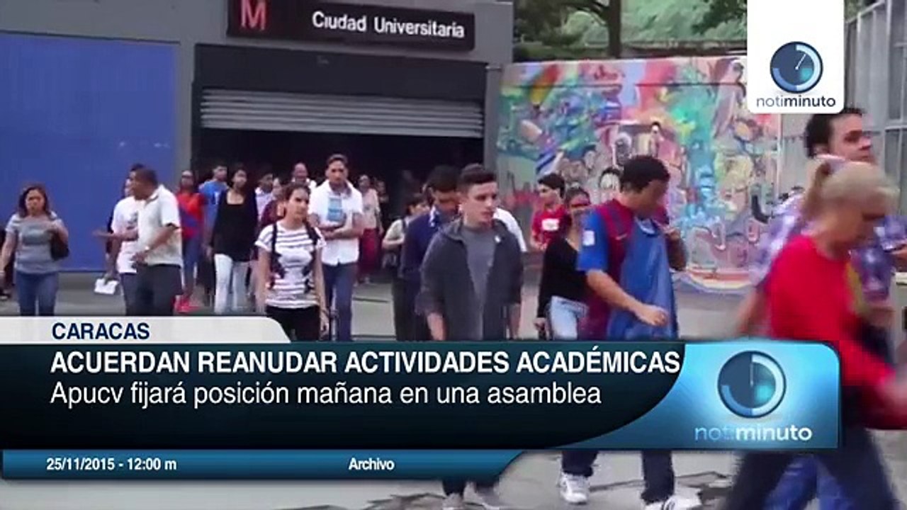 Luego de más de 50 días sin clases acordaron reanudación de actividades académicas